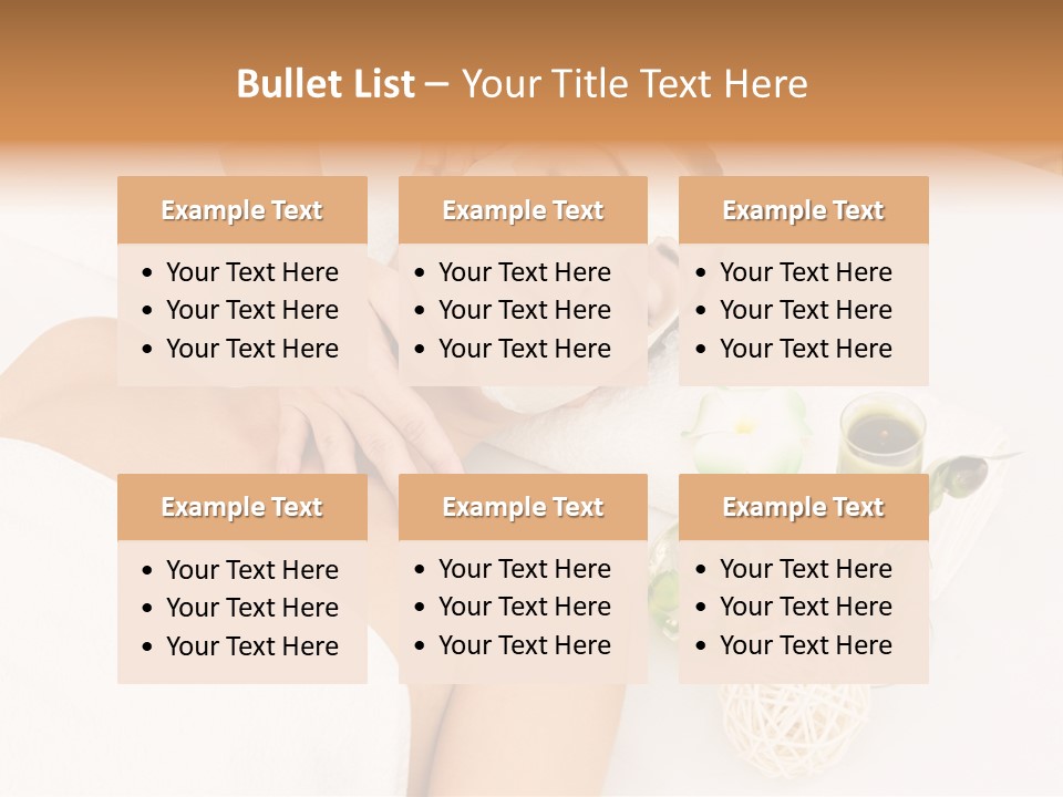 Beauty Therapy Face Facial Mask PowerPoint Template