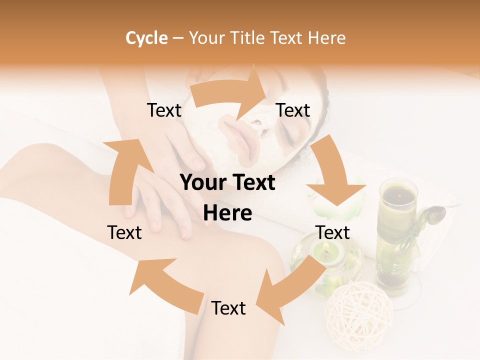 Beauty Therapy Face Facial Mask PowerPoint Template