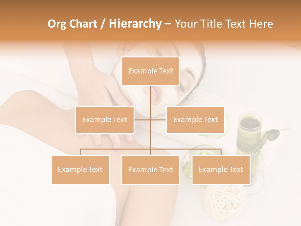 Beauty Therapy Face Facial Mask PowerPoint Template