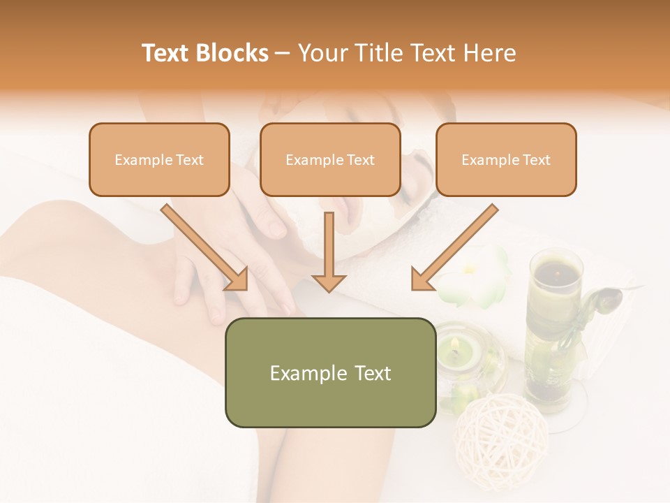 Beauty Therapy Face Facial Mask PowerPoint Template