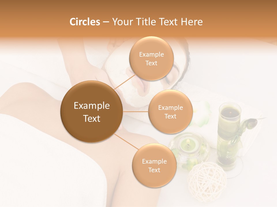 Beauty Therapy Face Facial Mask PowerPoint Template