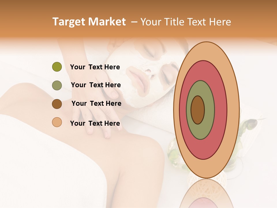 Beauty Therapy Face Facial Mask PowerPoint Template