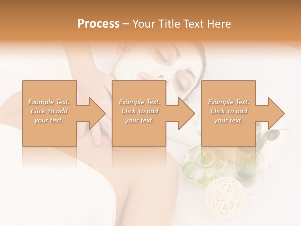 Beauty Therapy Face Facial Mask PowerPoint Template