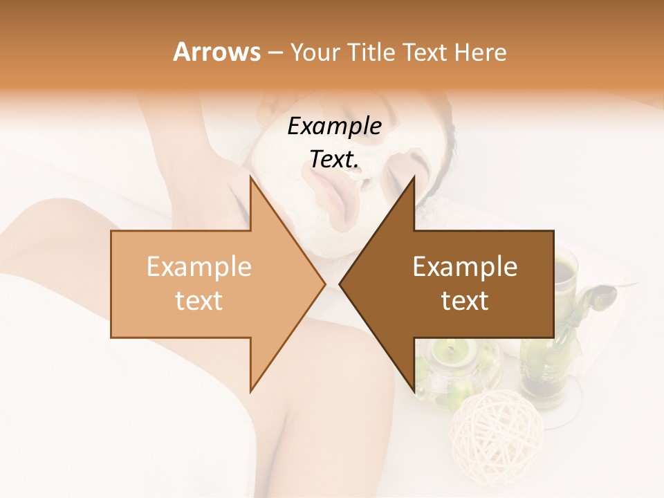 Beauty Therapy Face Facial Mask PowerPoint Template