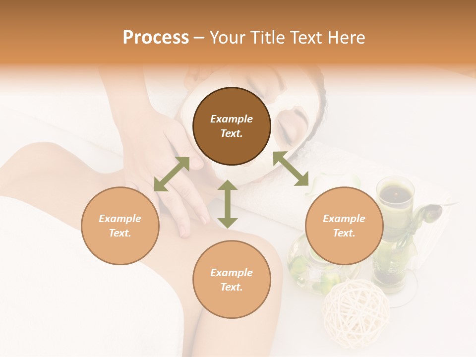Beauty Therapy Face Facial Mask PowerPoint Template