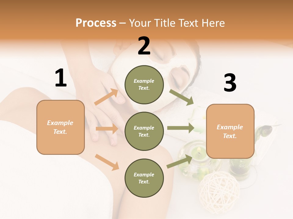 Beauty Therapy Face Facial Mask PowerPoint Template