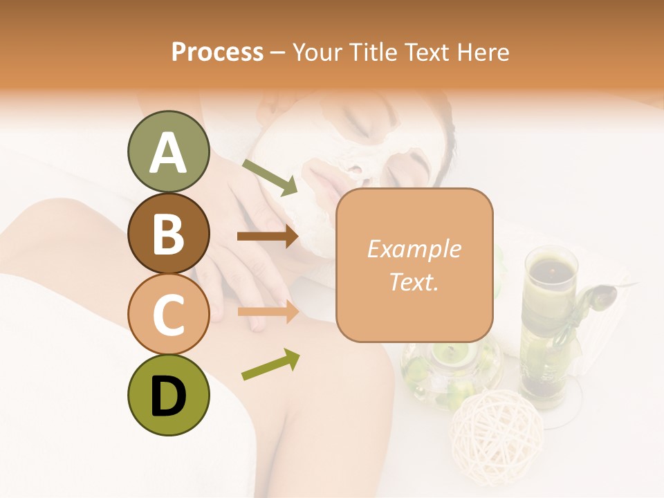 Beauty Therapy Face Facial Mask PowerPoint Template