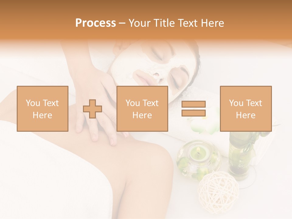 Beauty Therapy Face Facial Mask PowerPoint Template