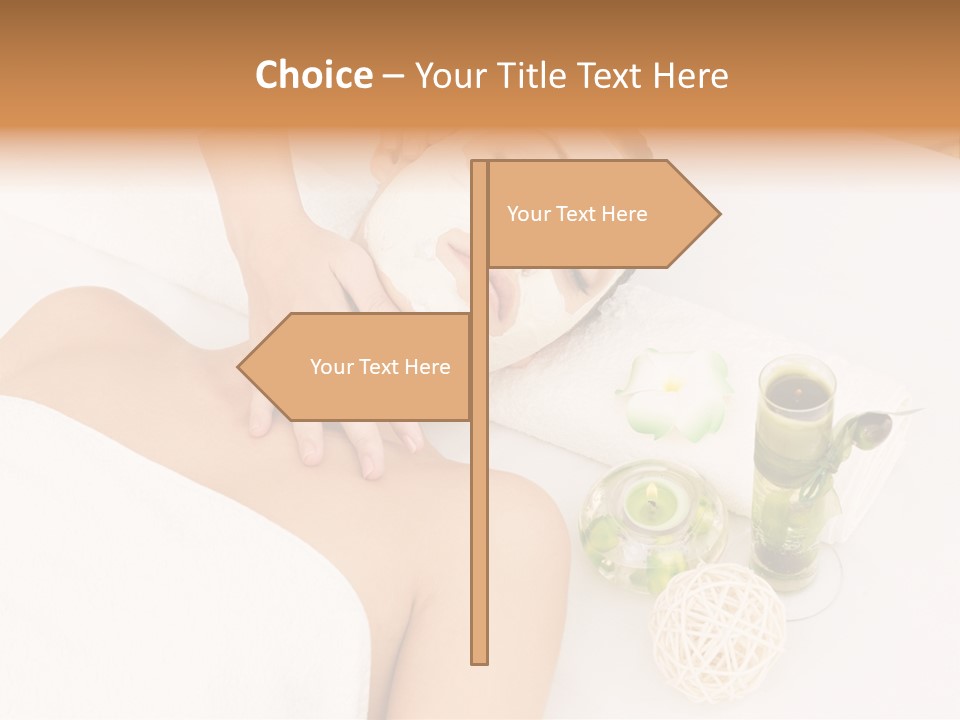 Beauty Therapy Face Facial Mask PowerPoint Template