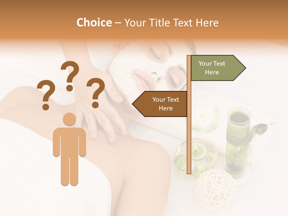 Beauty Therapy Face Facial Mask PowerPoint Template