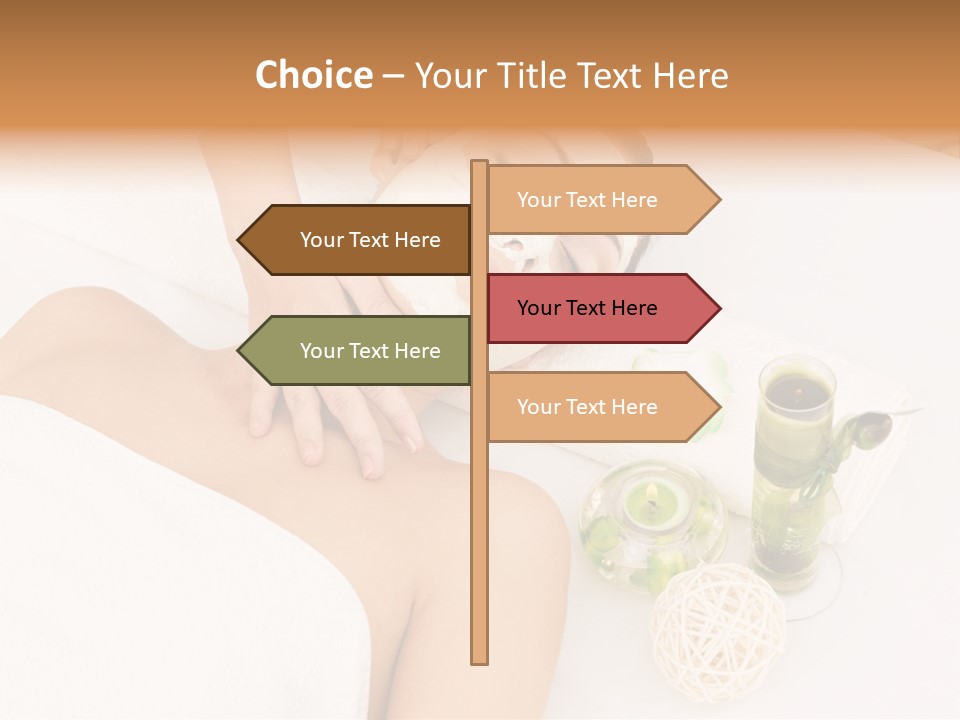 Beauty Therapy Face Facial Mask PowerPoint Template