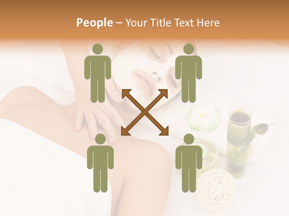Beauty Therapy Face Facial Mask PowerPoint Template