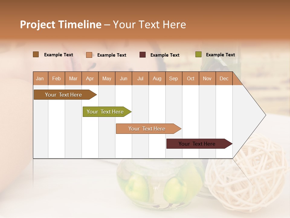 One Closed Eye Lying Down PowerPoint Template