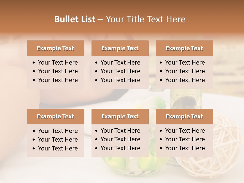 One Closed Eye Lying Down PowerPoint Template