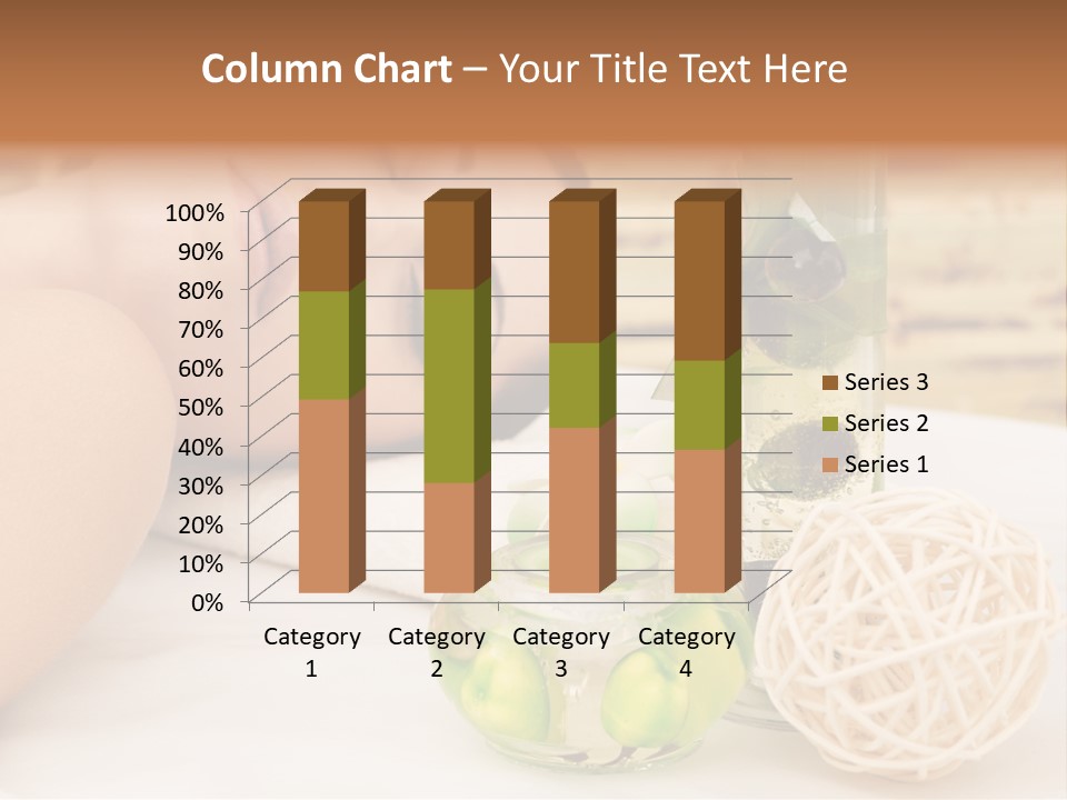 One Closed Eye Lying Down PowerPoint Template