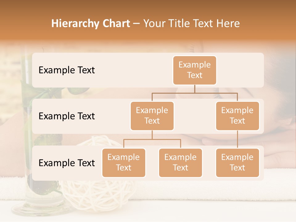 Young Girl Calm PowerPoint Template