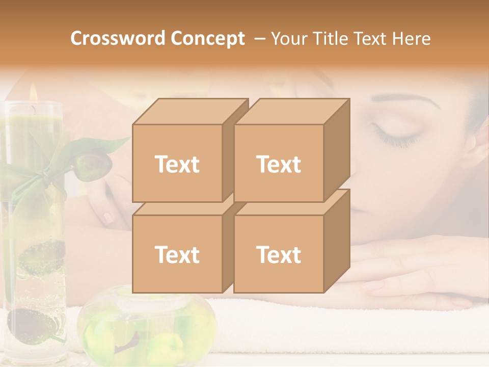 Masseur Health Pamper PowerPoint Template