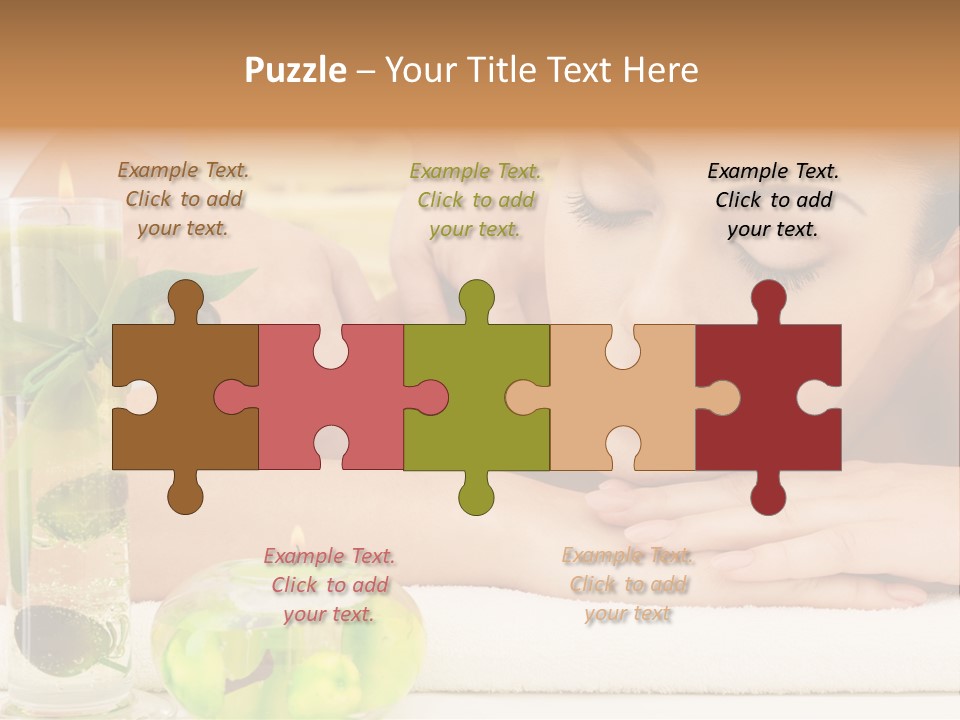 Masseur Health Pamper PowerPoint Template