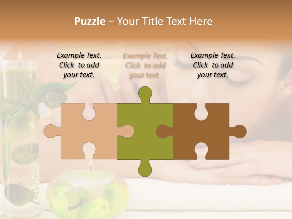 Masseur Health Pamper PowerPoint Template