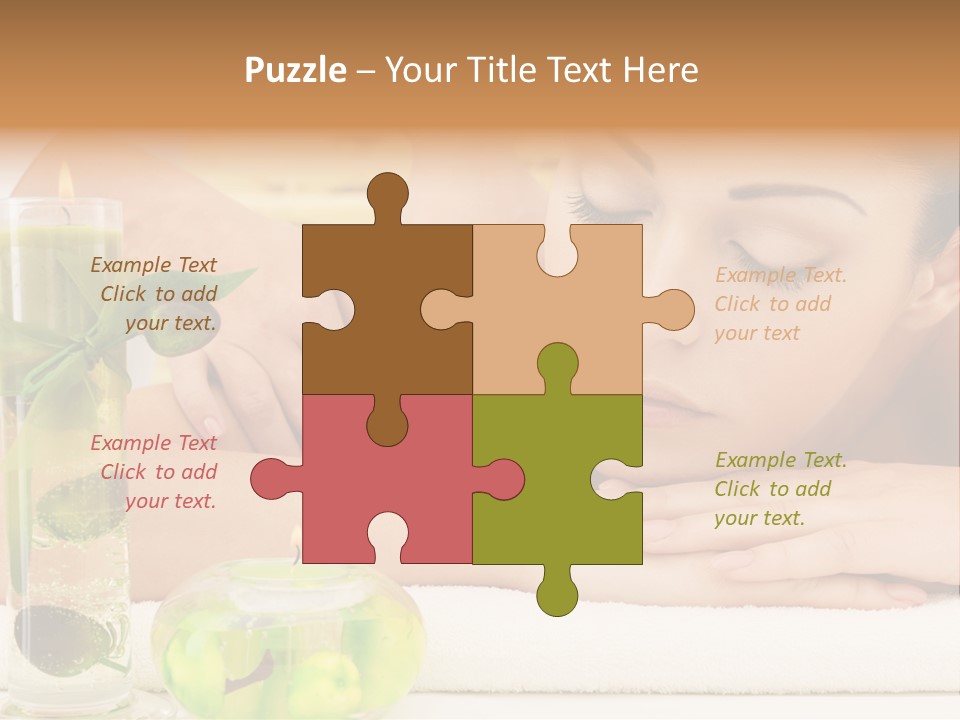 Masseur Health Pamper PowerPoint Template