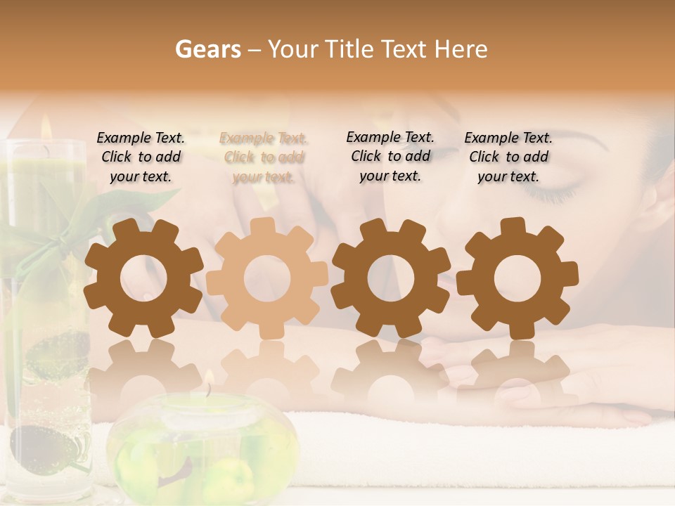 Masseur Health Pamper PowerPoint Template