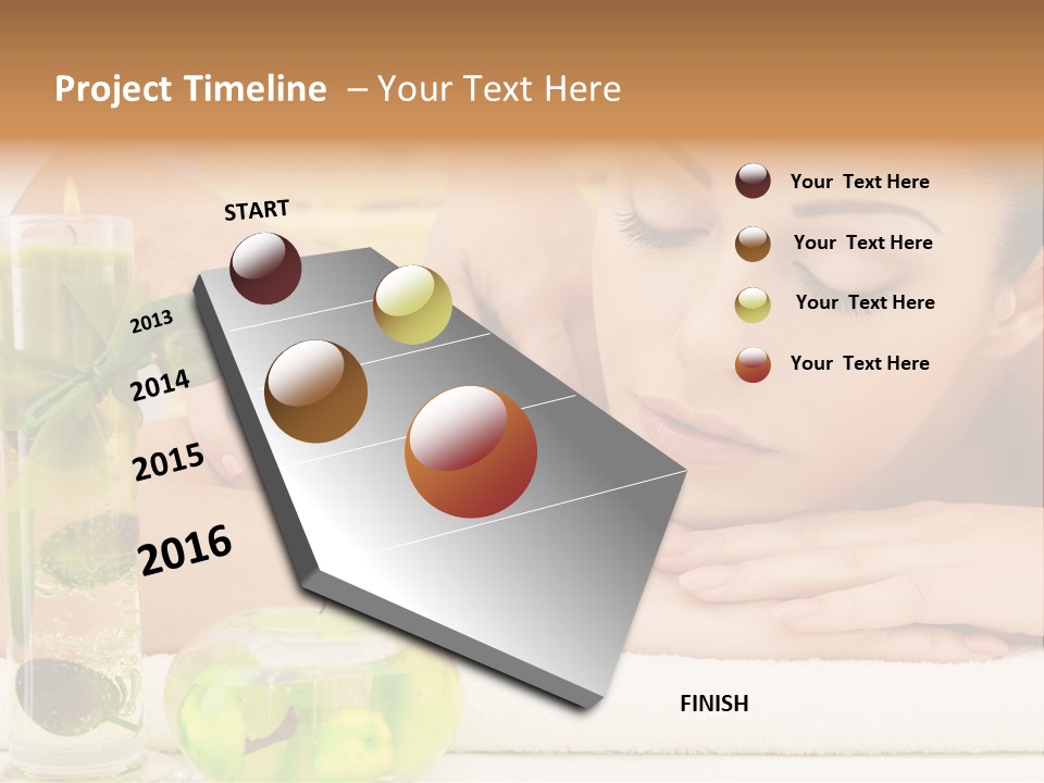Masseur Health Pamper PowerPoint Template