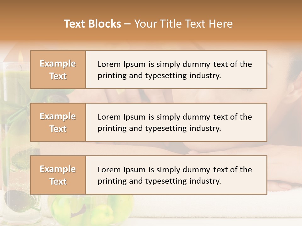 Masseur Health Pamper PowerPoint Template