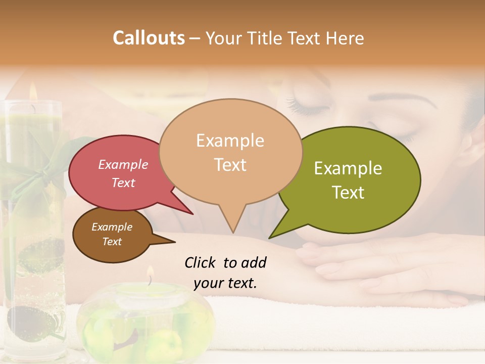 Masseur Health Pamper PowerPoint Template