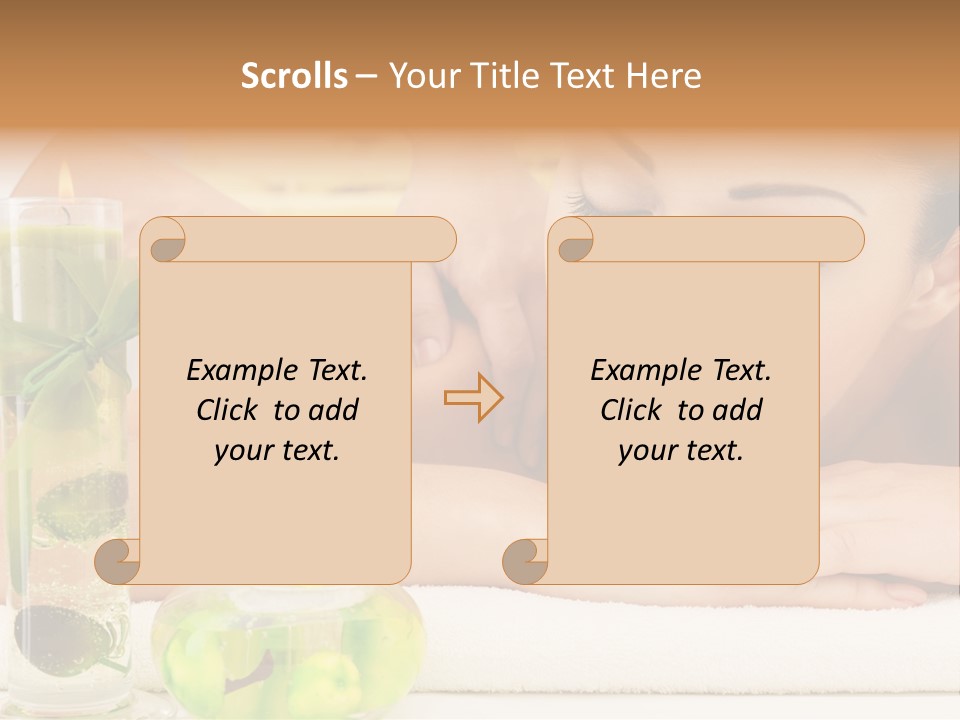 Masseur Health Pamper PowerPoint Template