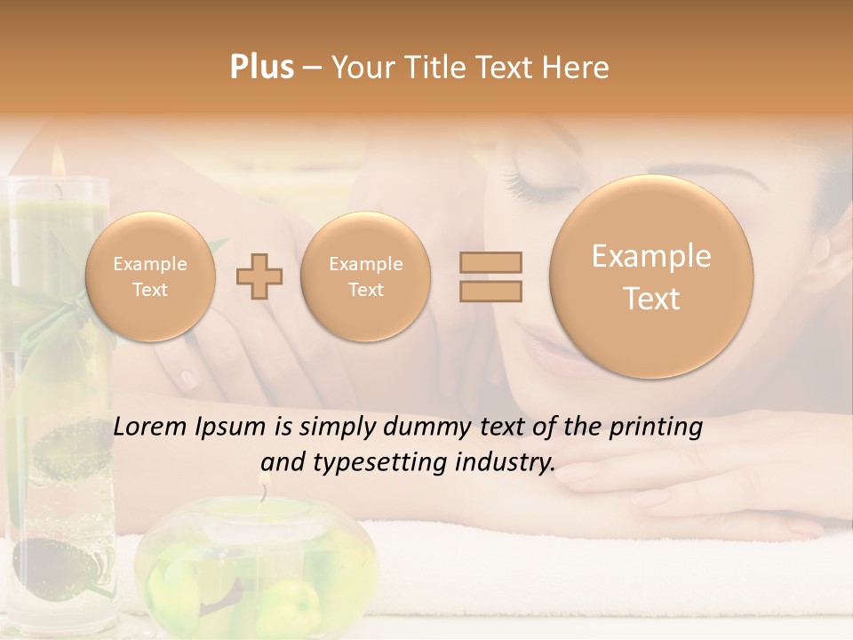 Masseur Health Pamper PowerPoint Template