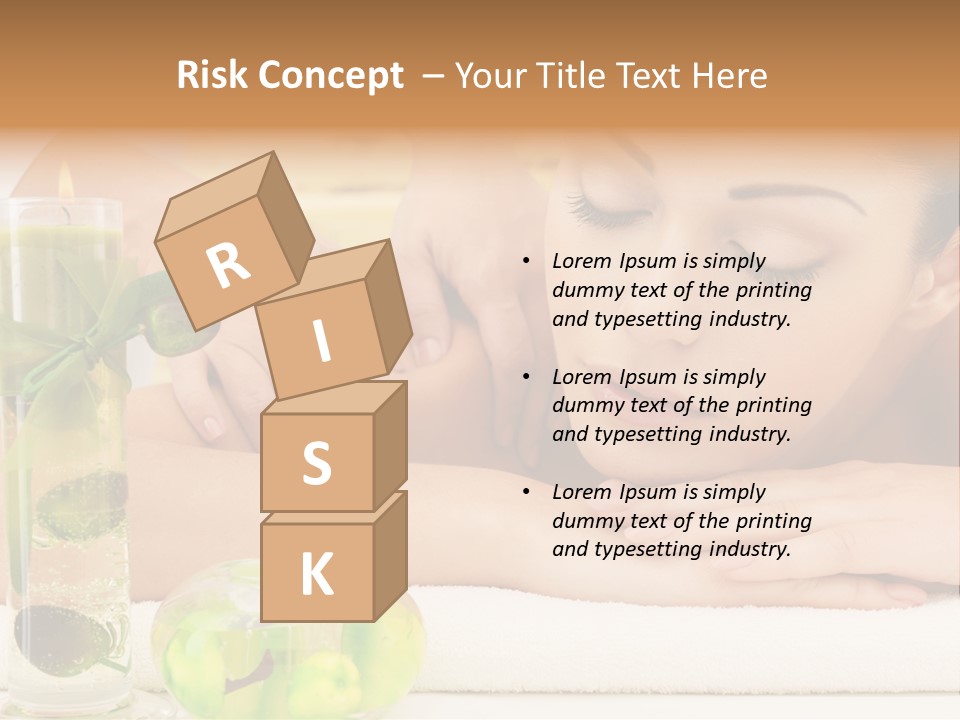 Masseur Health Pamper PowerPoint Template