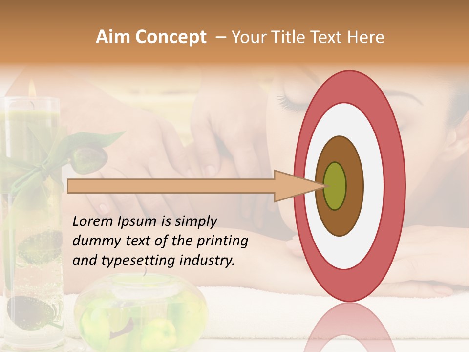 Masseur Health Pamper PowerPoint Template