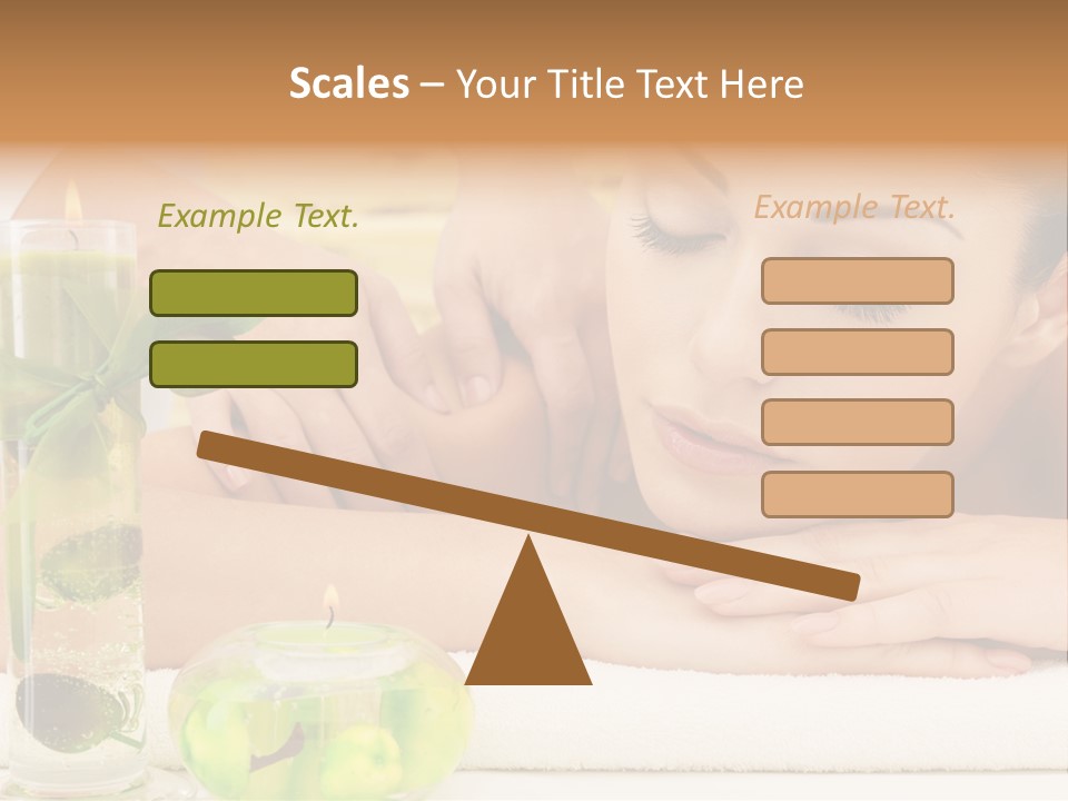 Masseur Health Pamper PowerPoint Template