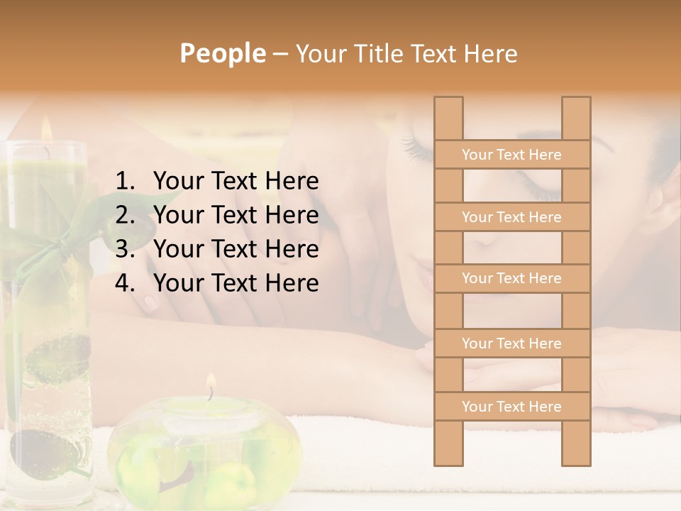 Masseur Health Pamper PowerPoint Template