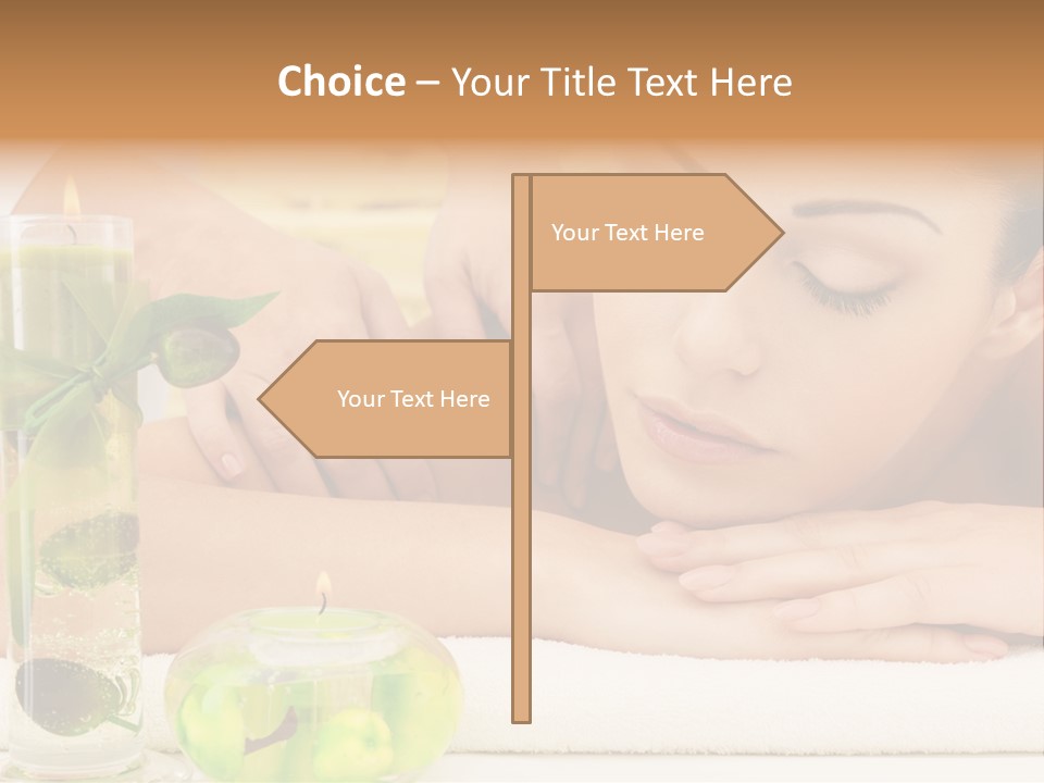 Masseur Health Pamper PowerPoint Template