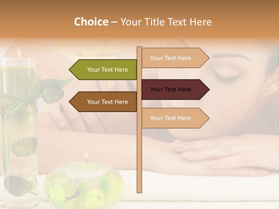 Masseur Health Pamper PowerPoint Template
