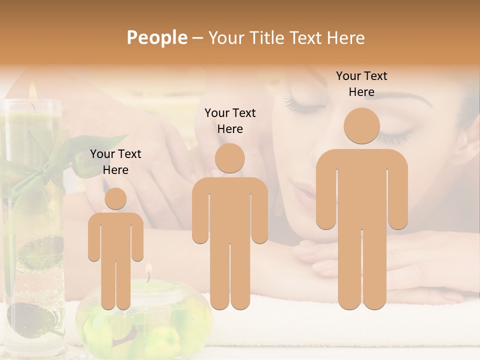 Masseur Health Pamper PowerPoint Template