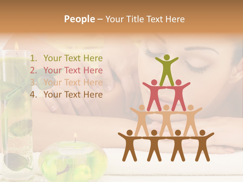 Masseur Health Pamper PowerPoint Template