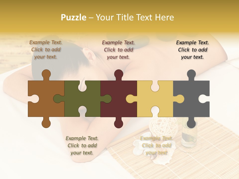 Healthy Lifestyle Health Serenity PowerPoint Template