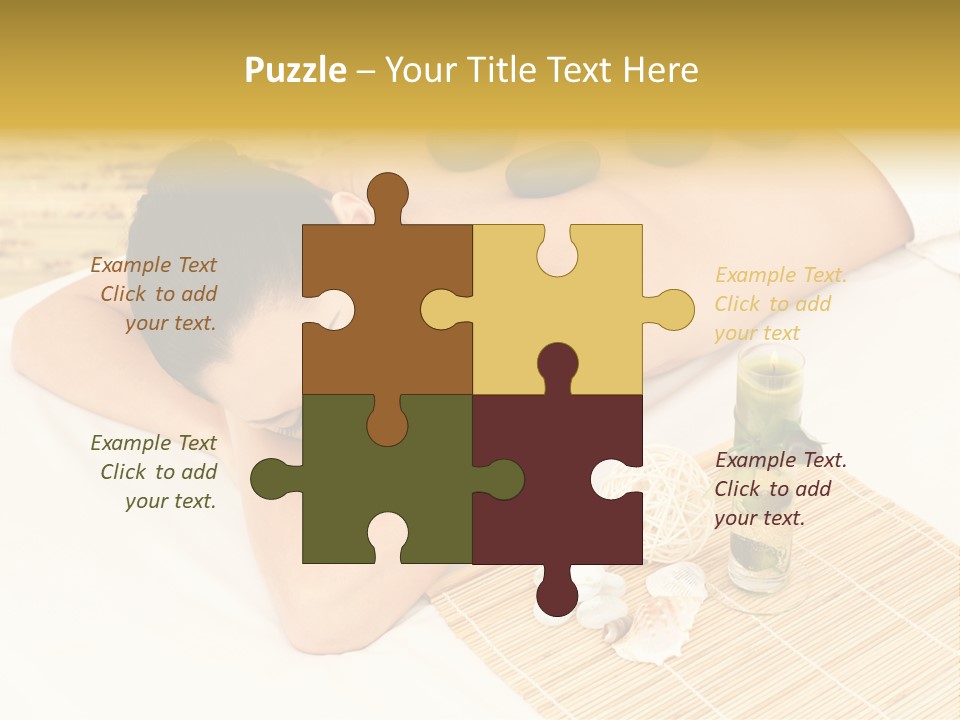 Healthy Lifestyle Health Serenity PowerPoint Template