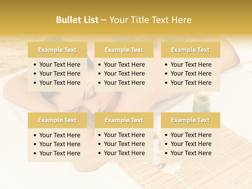Healthy Lifestyle Health Serenity PowerPoint Template