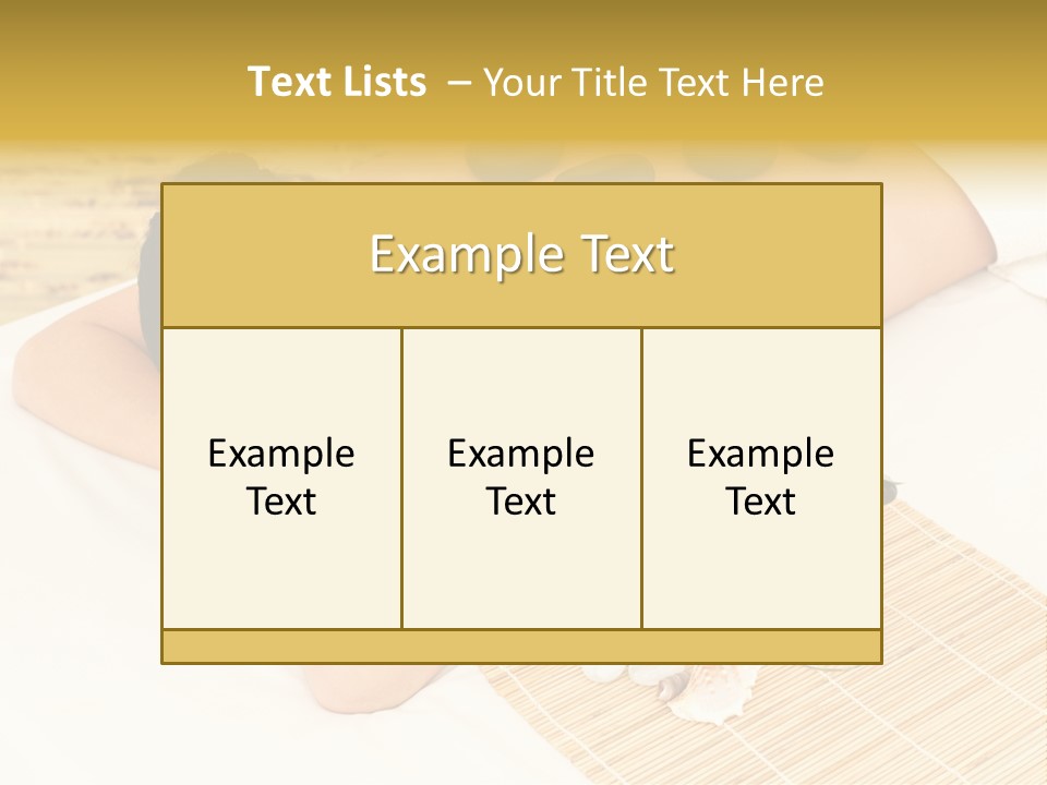 Healthy Lifestyle Health Serenity PowerPoint Template
