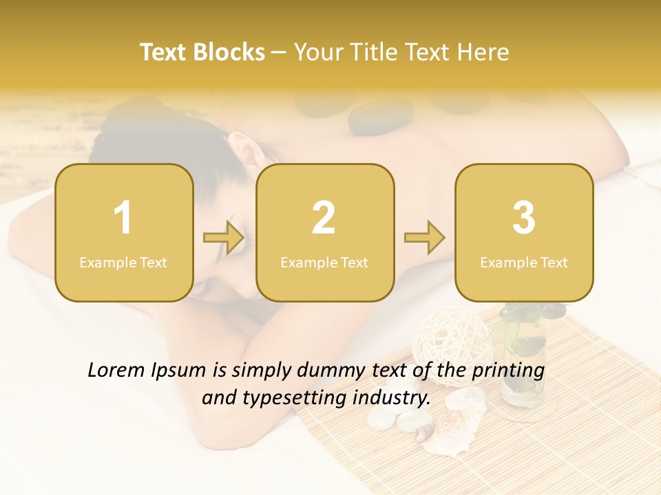 Healthy Lifestyle Health Serenity PowerPoint Template