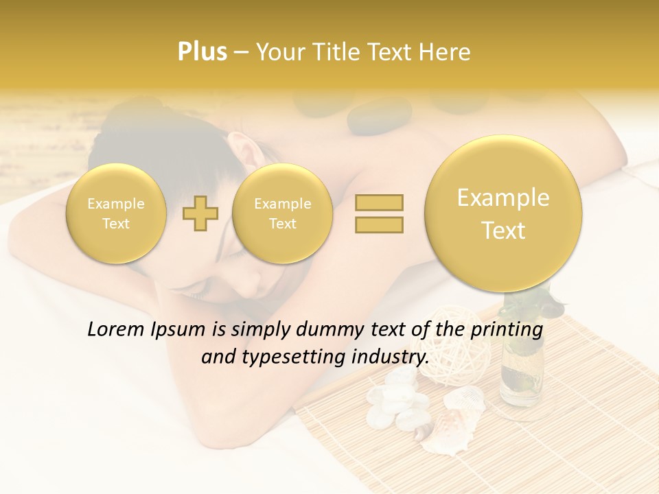 Healthy Lifestyle Health Serenity PowerPoint Template