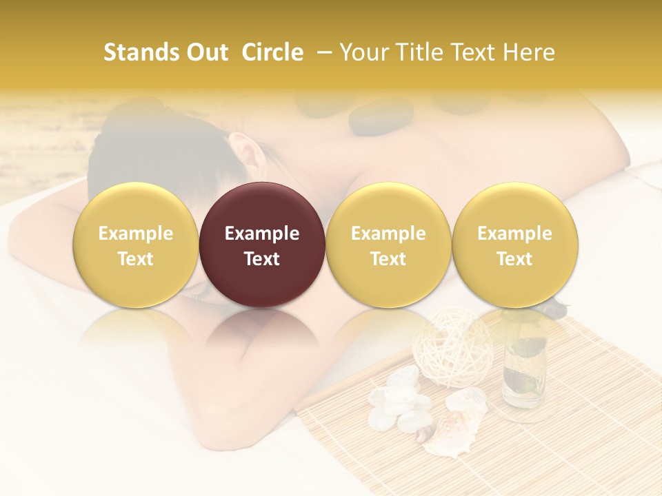 Healthy Lifestyle Health Serenity PowerPoint Template