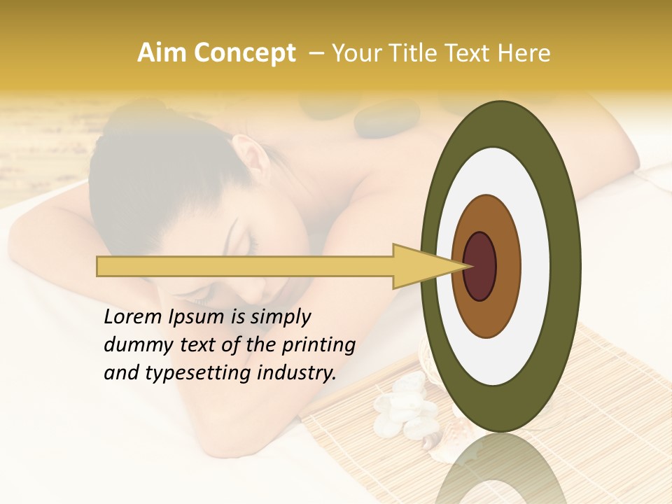 Healthy Lifestyle Health Serenity PowerPoint Template