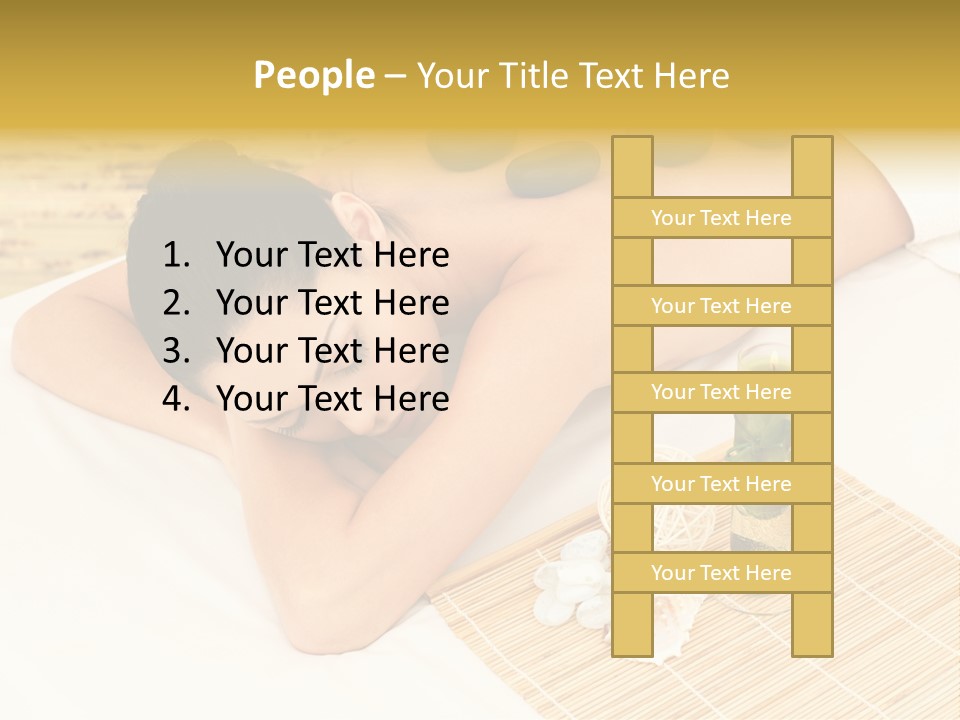 Healthy Lifestyle Health Serenity PowerPoint Template