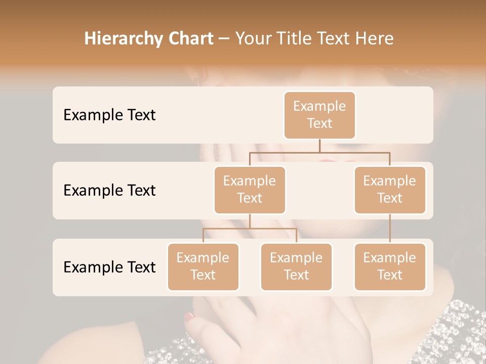 Eyelashes Girl Contrast PowerPoint Template