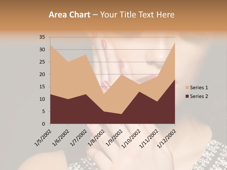 Eyelashes Girl Contrast PowerPoint Template