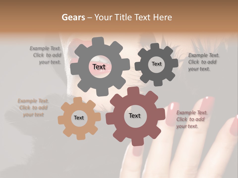 Macro Color Attractive PowerPoint Template